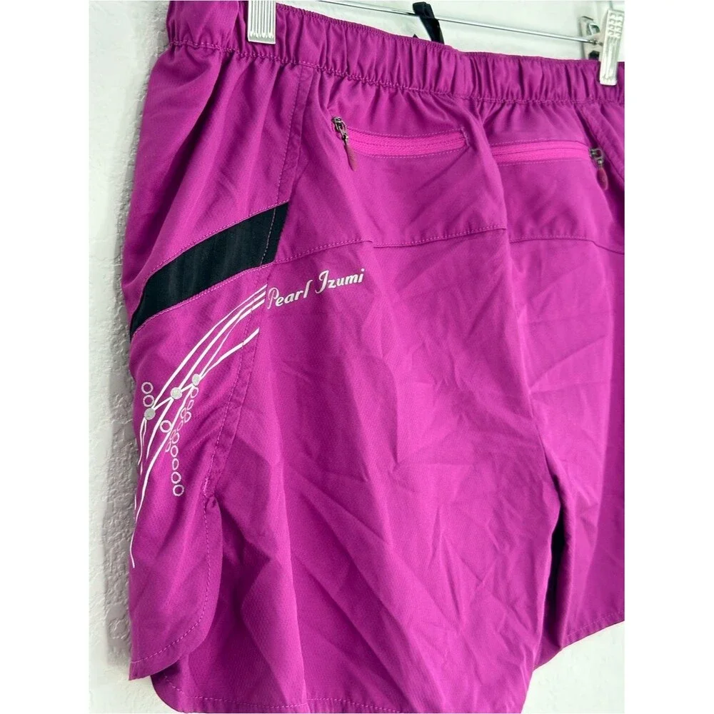Pearl Izumi Elite Ultra Running Shorts Purple Berry Built-In Liner Women’s M